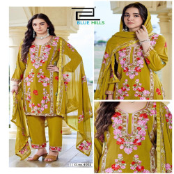 Embroidered Rayon Salwar Suit Set